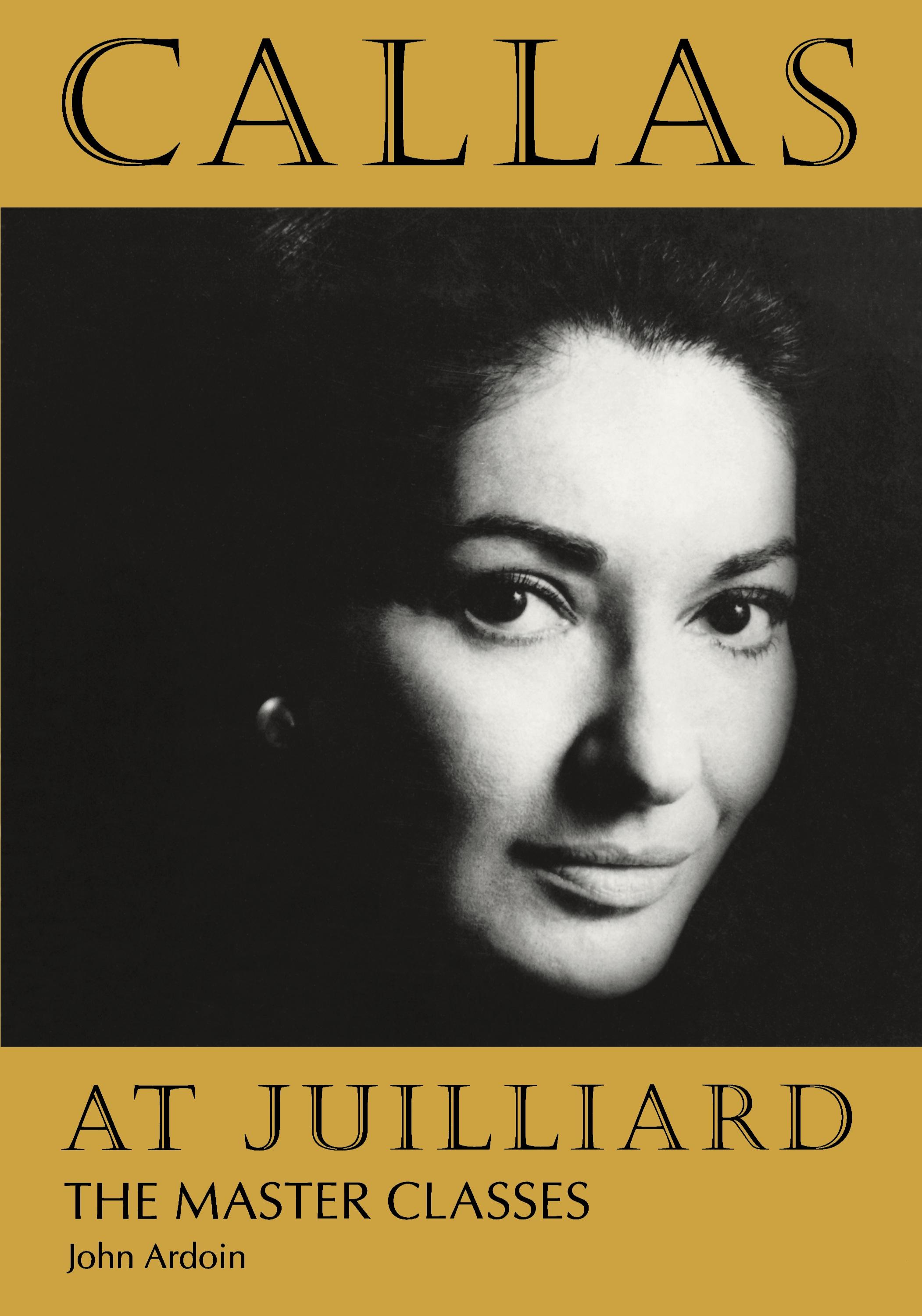 Vorderes Coverbild Callas at Juilliard