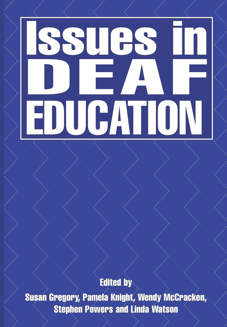 Vorderes Coverbild Issues in Deaf Education