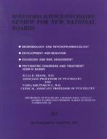 Vorderes Coverbild Behavioural Sciences/Psychiatry Review for New National Boards