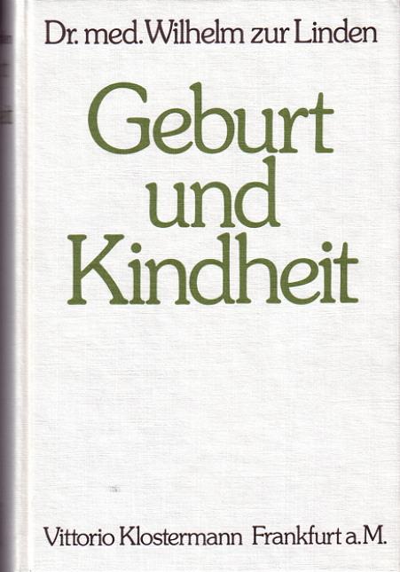 Vorderes Coverbild Geburt und Kindheit