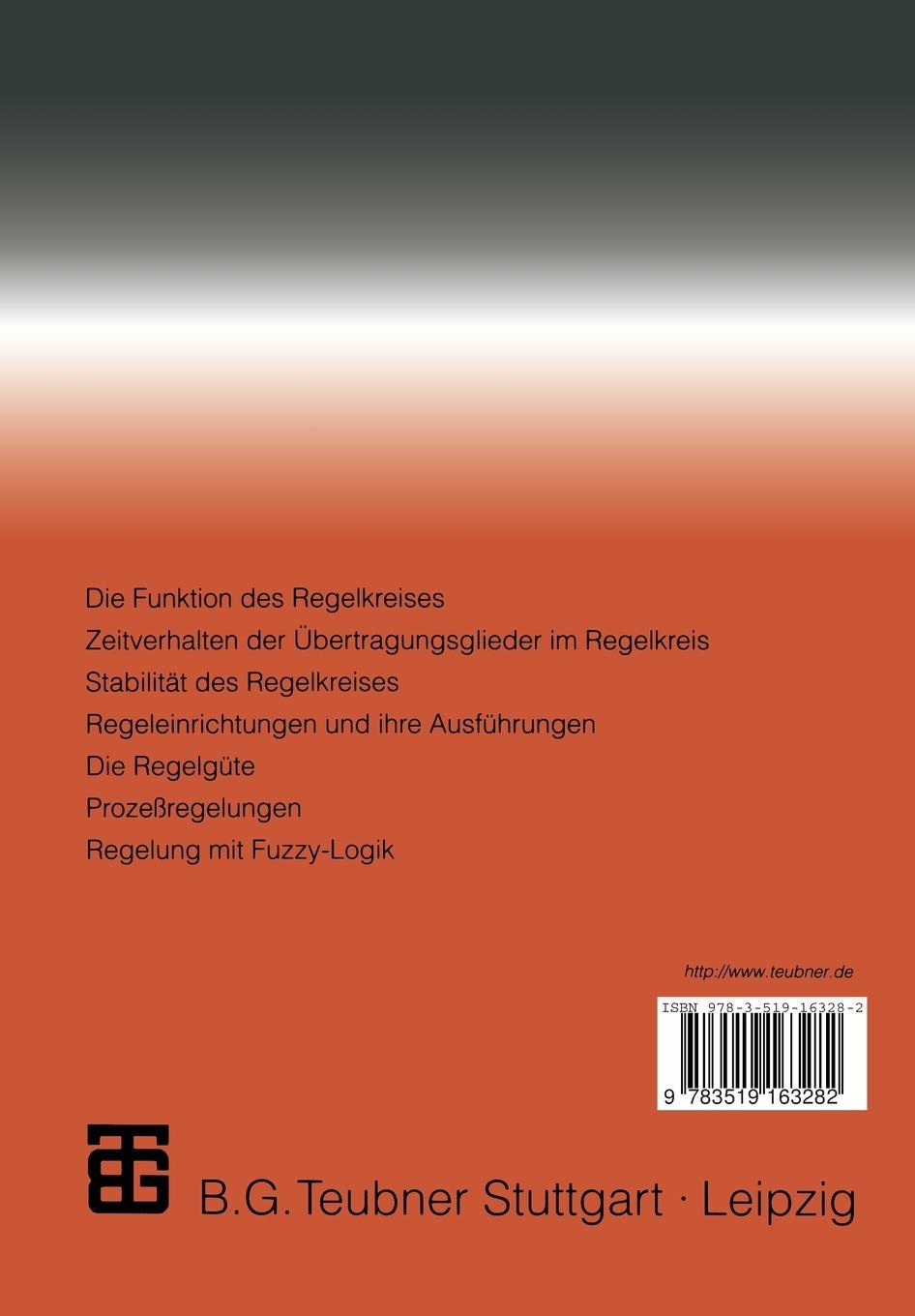 Rückseitencover Regelungstechnik für Maschinenbauer