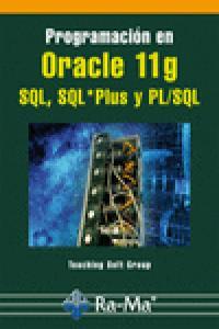 Vorderes Coverbild Programación en Oracle 11g SQL, SQL*Plus y PL-SQL