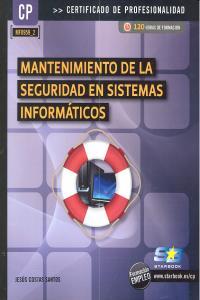 Vorderes Coverbild Mantenimiento de la seguridad en sistemas informáticos
