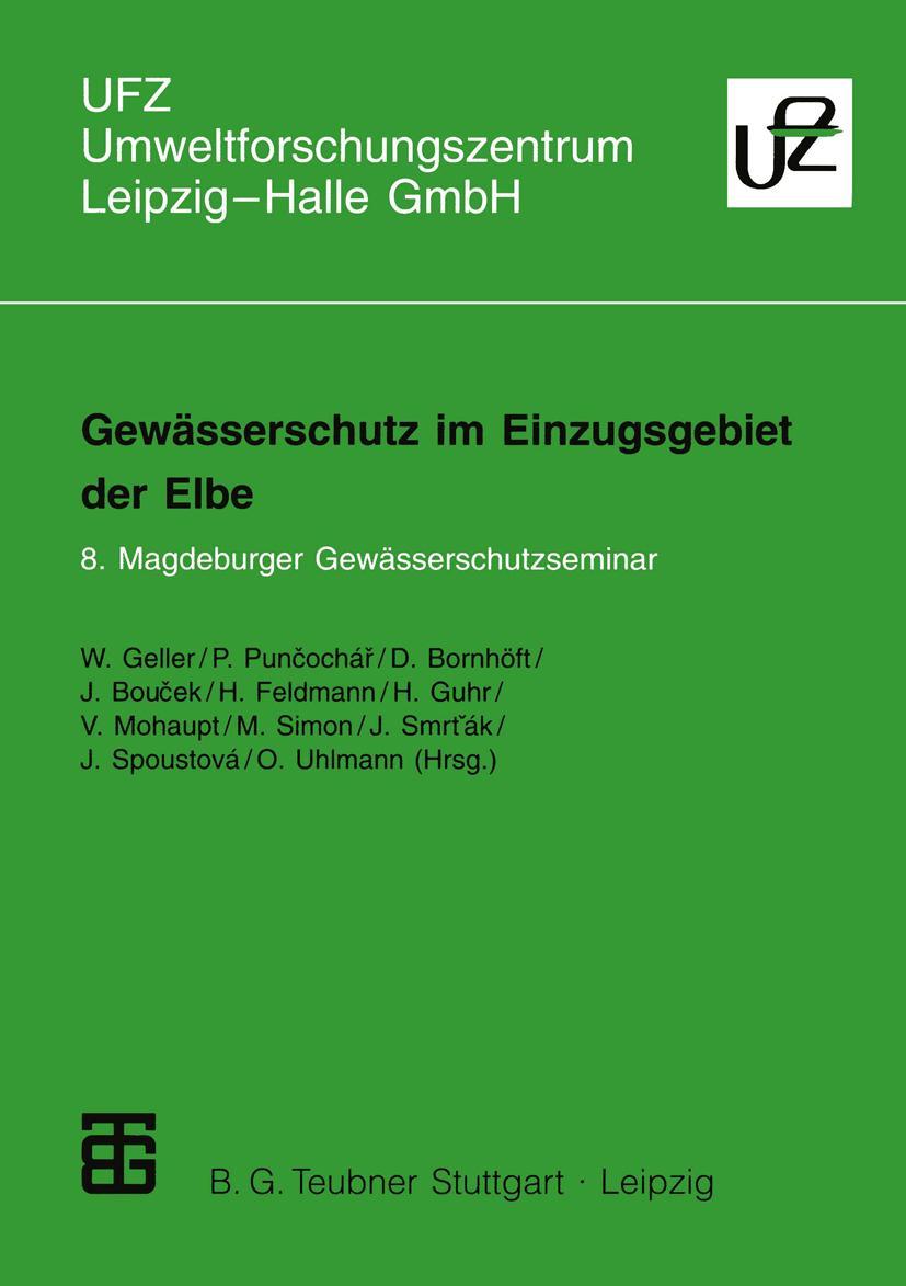 Vorderes Coverbild Gewässerschutz im Einzugsgebiet der Elbe