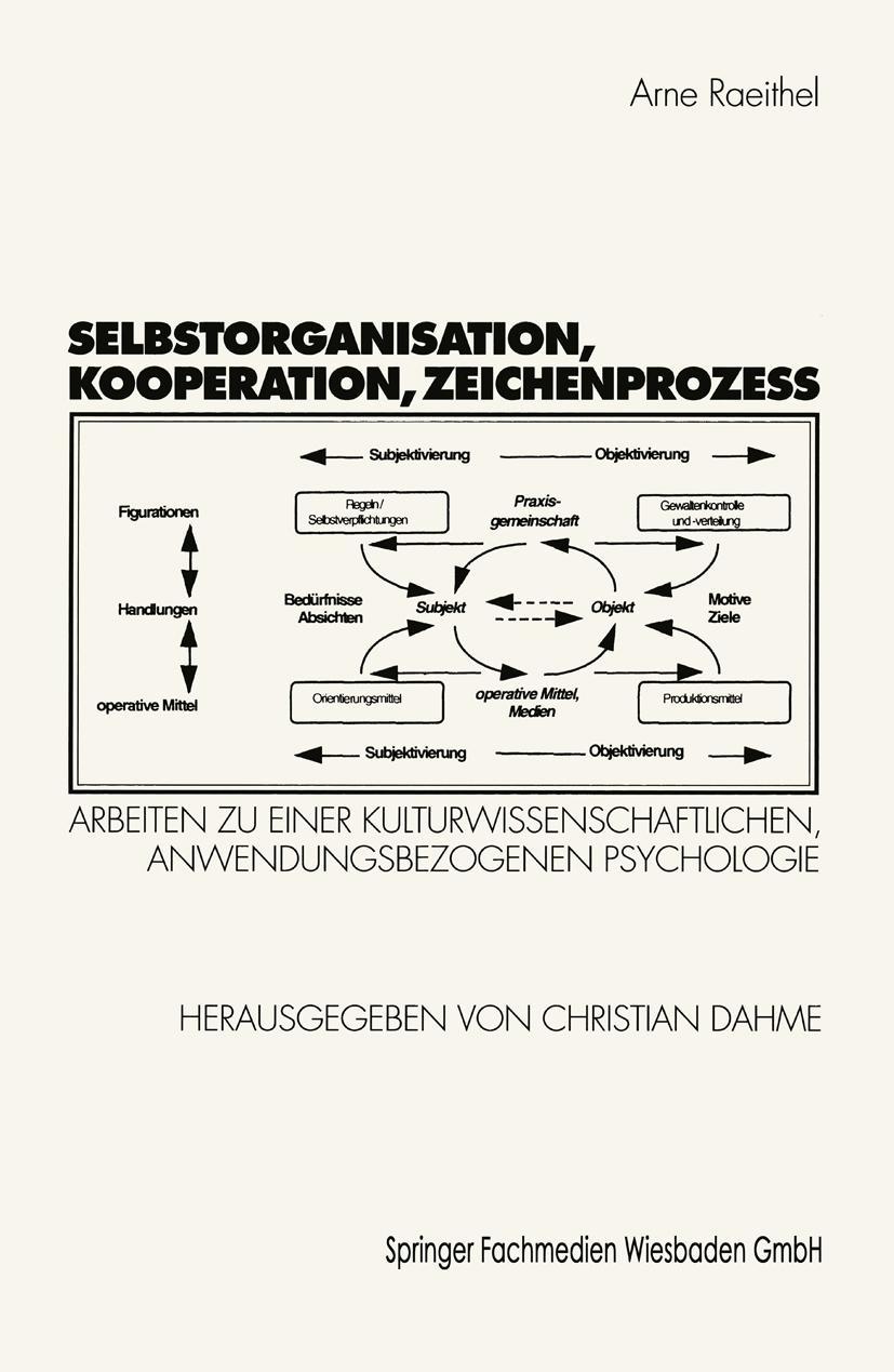 Vorderes Coverbild Selbstorganisation, Kooperation, Zeichenprozeß
