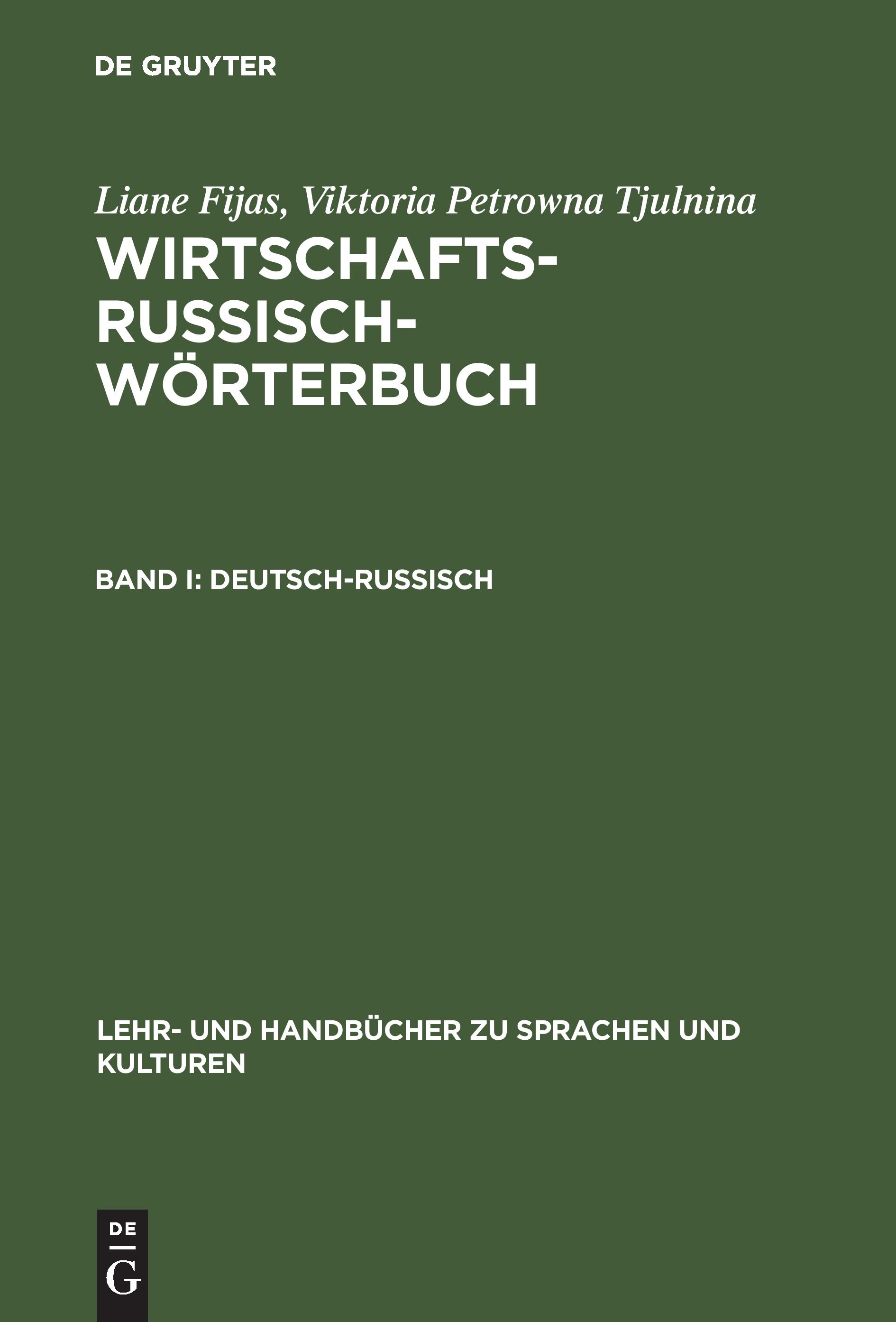 Vorderes Coverbild Deutsch-Russisch