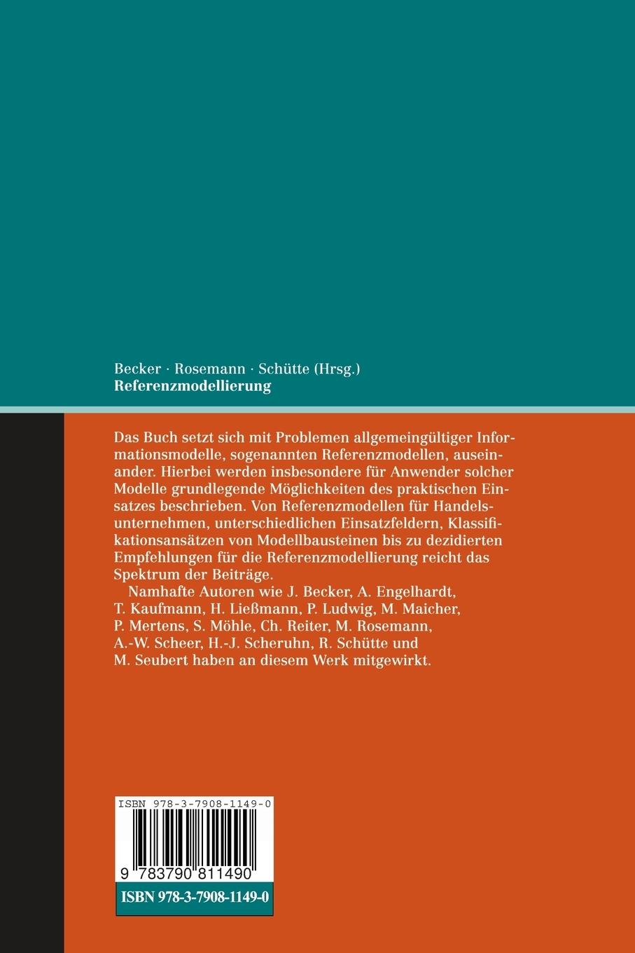 Rückseitencover Referenzmodellierung