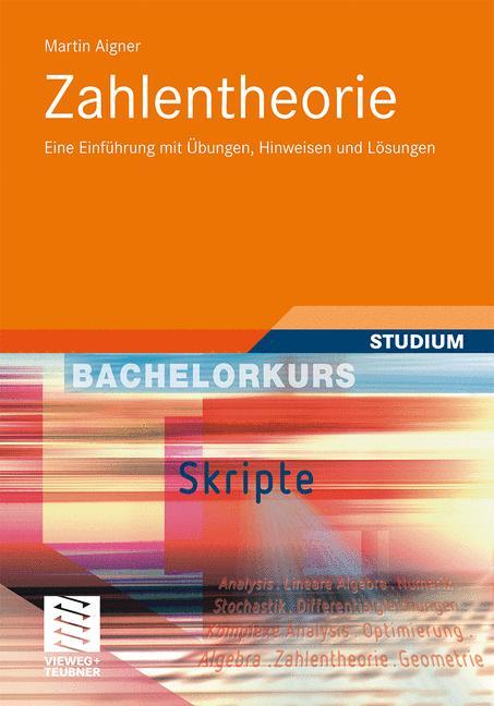 Vorderes Coverbild Zahlentheorie