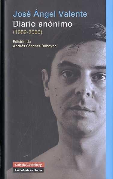 Vorderes Coverbild Diario anónimo, 1959-2000