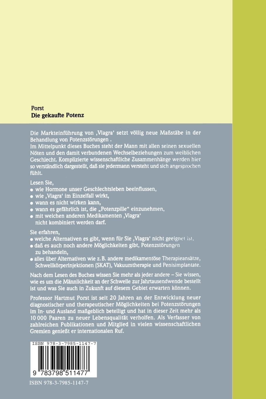 Rückseitencover Die gekaufte Potenz