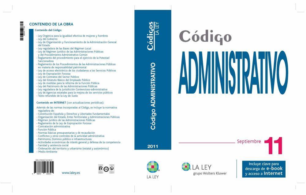 Vorderes Coverbild Código administrativo