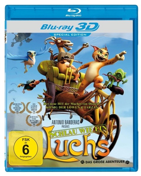 Vorderes Coverbild Schlau wie ein Luchs - Das große Abenteuer