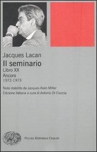 Vorderes Coverbild Il seminario. Libro XX. Ancora 1972-1973