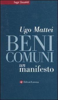 Vorderes Coverbild Beni comuni. Un manifesto