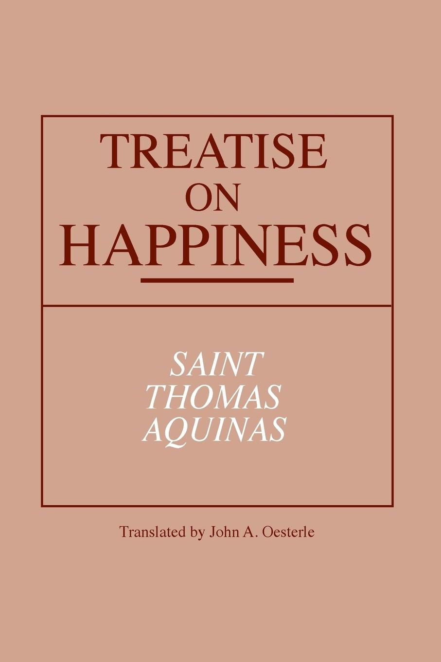 Vorderes Coverbild Treatise on Happiness