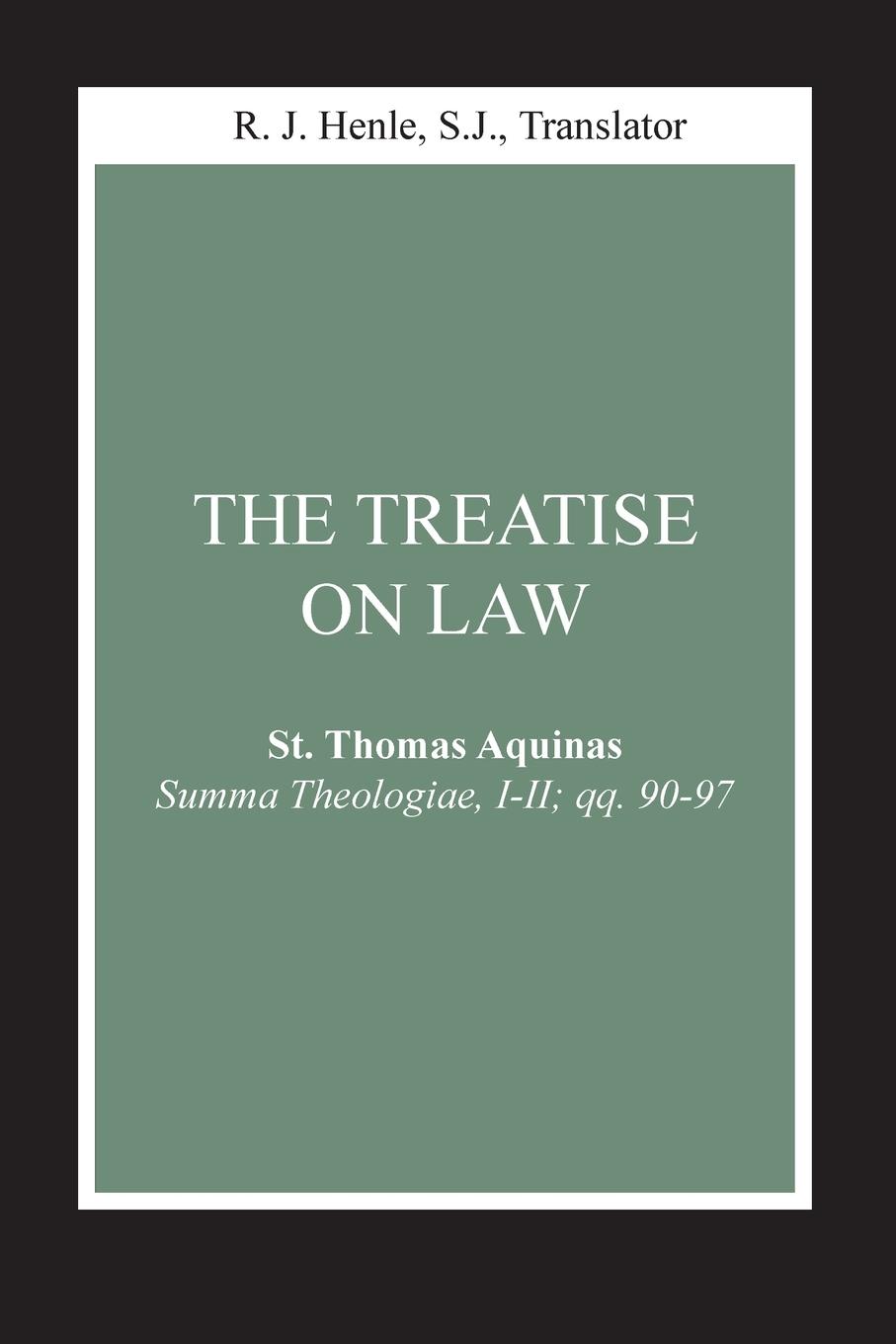 Vorderes Coverbild Treatise on Law, The