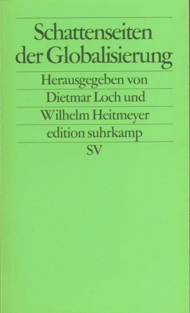Vorderes Coverbild Schattenseiten der Globalisierung