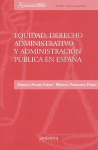 Vorderes Coverbild Equidad, derecho administrativo y administración pública en España