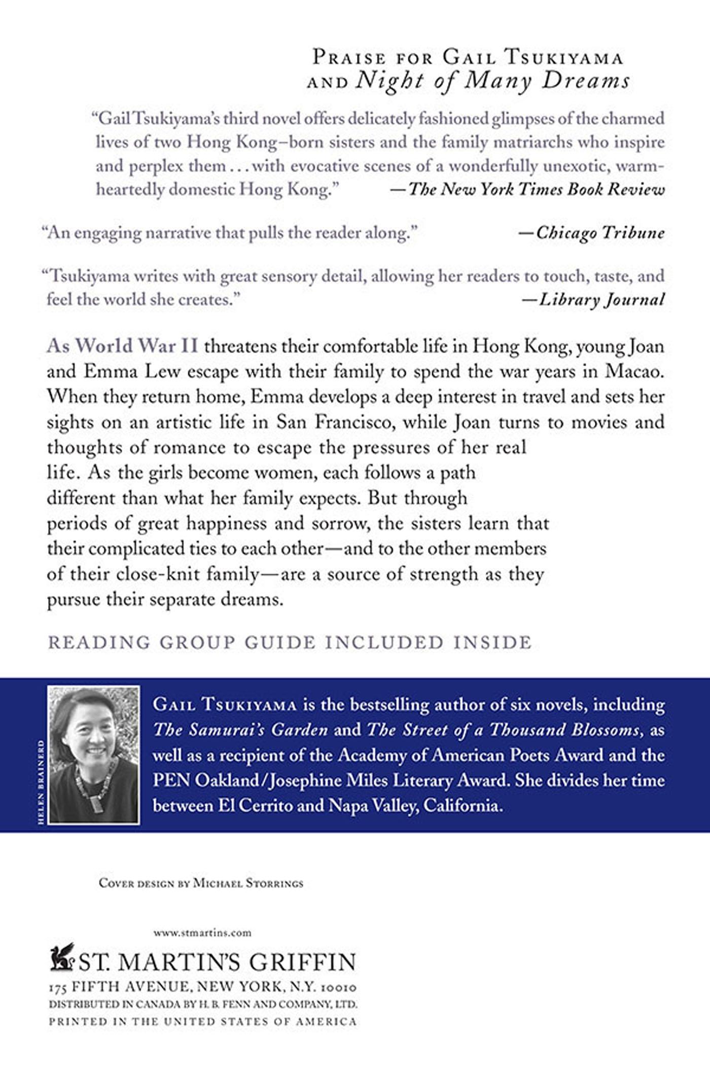 Rückseitencover Night of Many Dreams