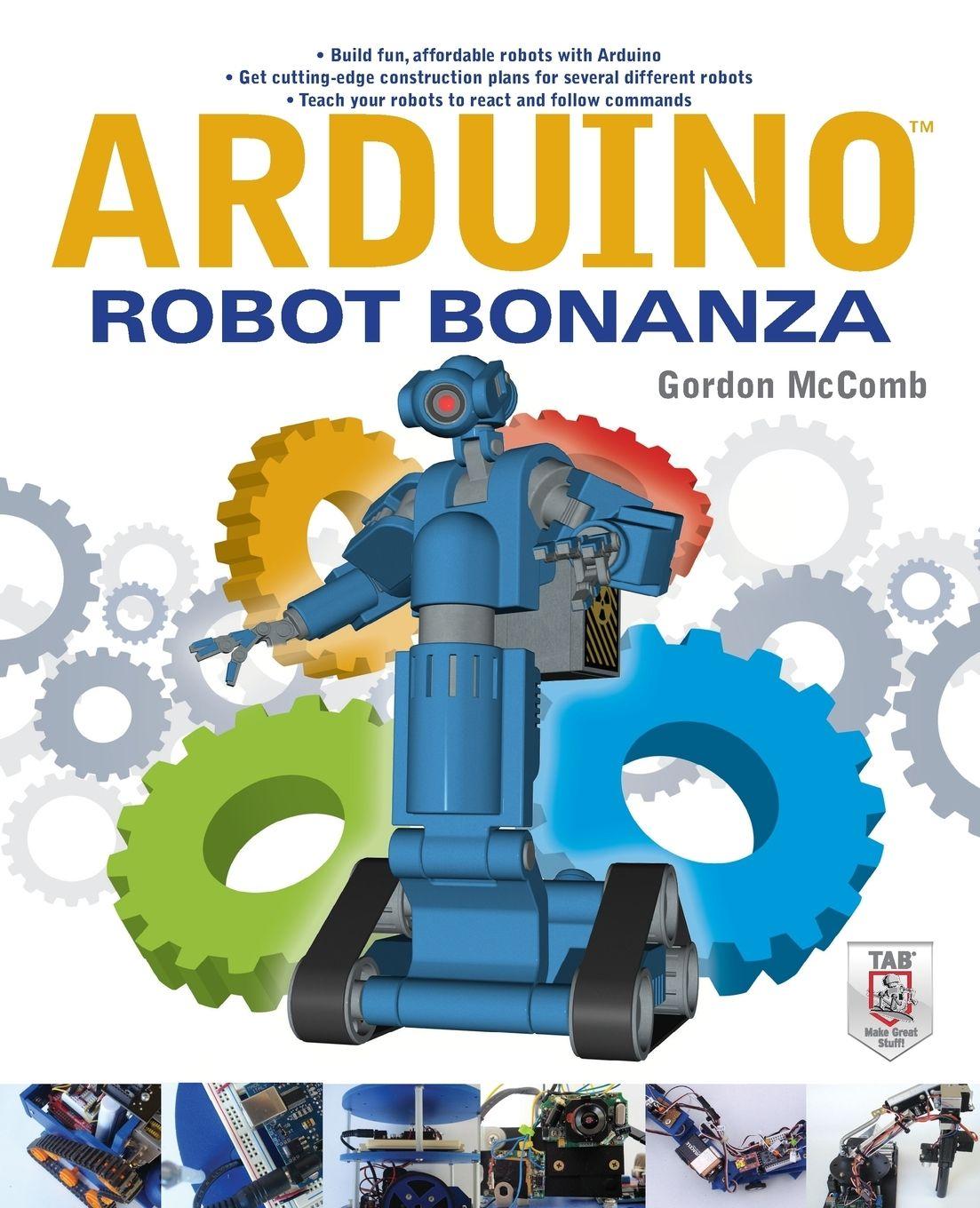 Vorderes Coverbild Arduino Robot Bonanza