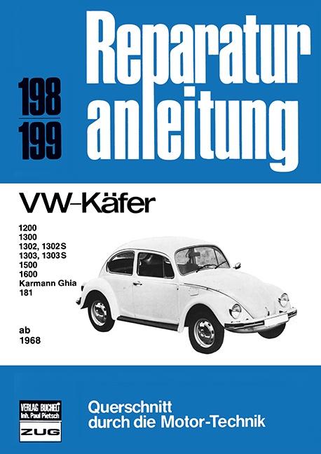 Vorderes Coverbild VW Käfer ab 1968