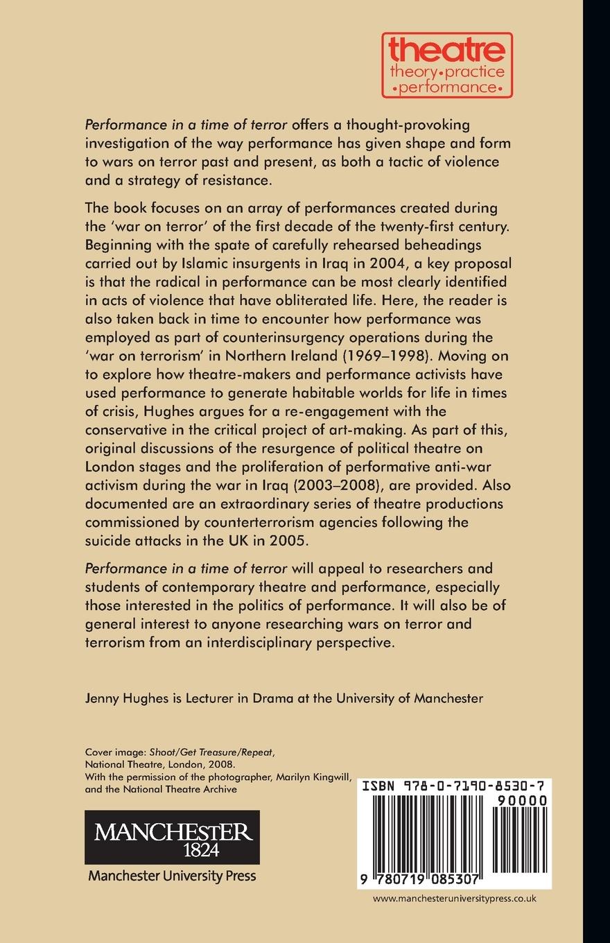 Rückseitencover Performance in a time of terror
