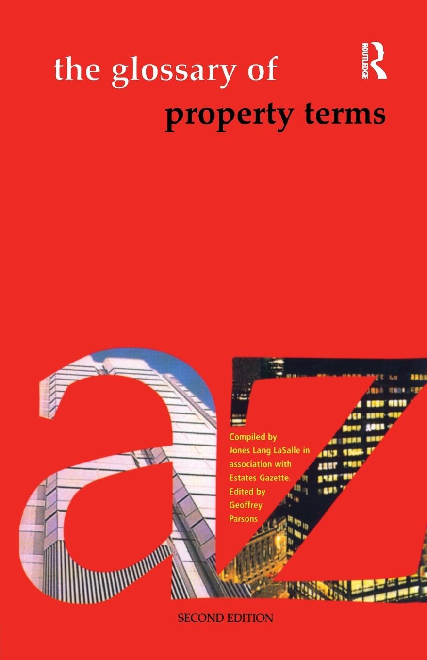 Vorderes Coverbild The Glossary of Property Terms