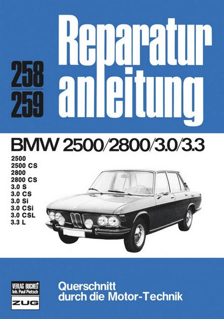 Vorderes Coverbild BMW 2500/2800 - 3.0/3.3