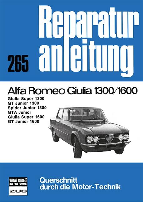 Vorderes Coverbild Alfa Romeo Giulia 1300/1600