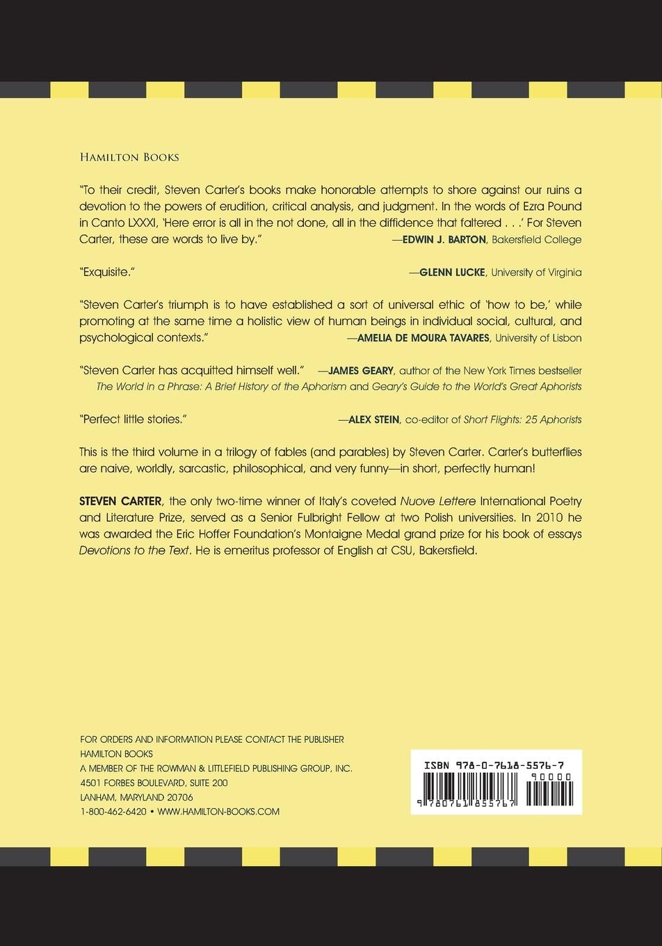 Rückseitencover Butterfly Dialogues