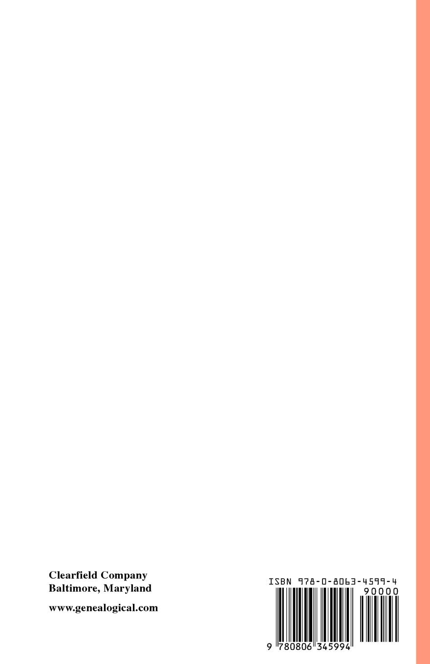 Rückseitencover Vestry Book of Saint Peter's, New Kent County, Virginia, from 1682-1758