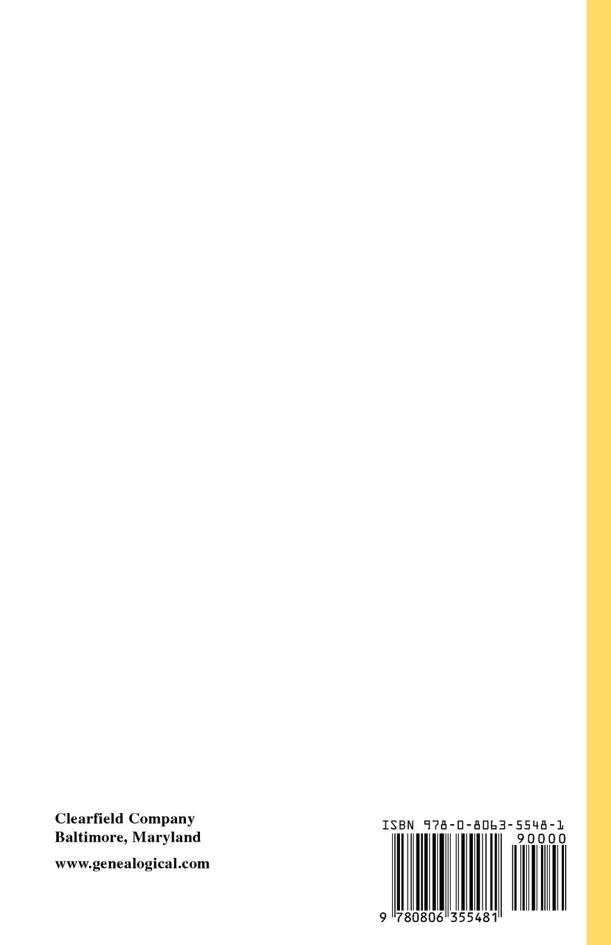 Rückseitencover Abstracts of the Testamentary Proceedings of the Prerogative Court of Maryland. Volume XXXII