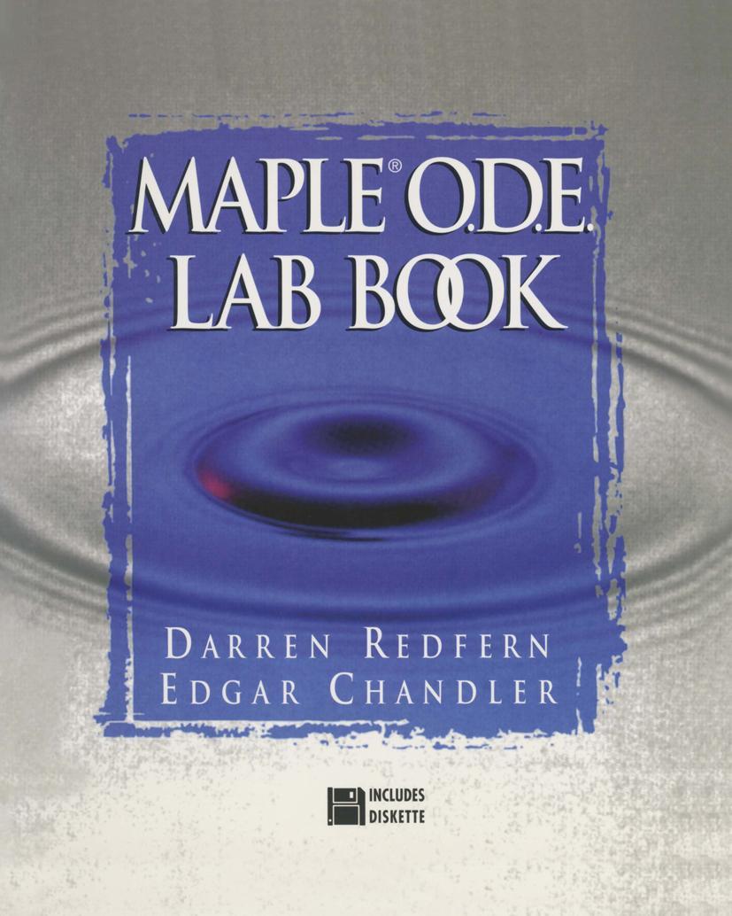 Vorderes Coverbild The Maple® O.D.E. Lab Book