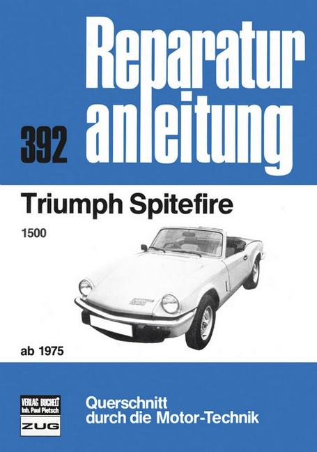 Vorderes Coverbild Triumph Spitfire 1500 ab 1975