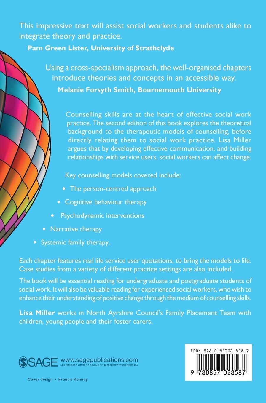 Rückseitencover Counselling Skills for Social Work