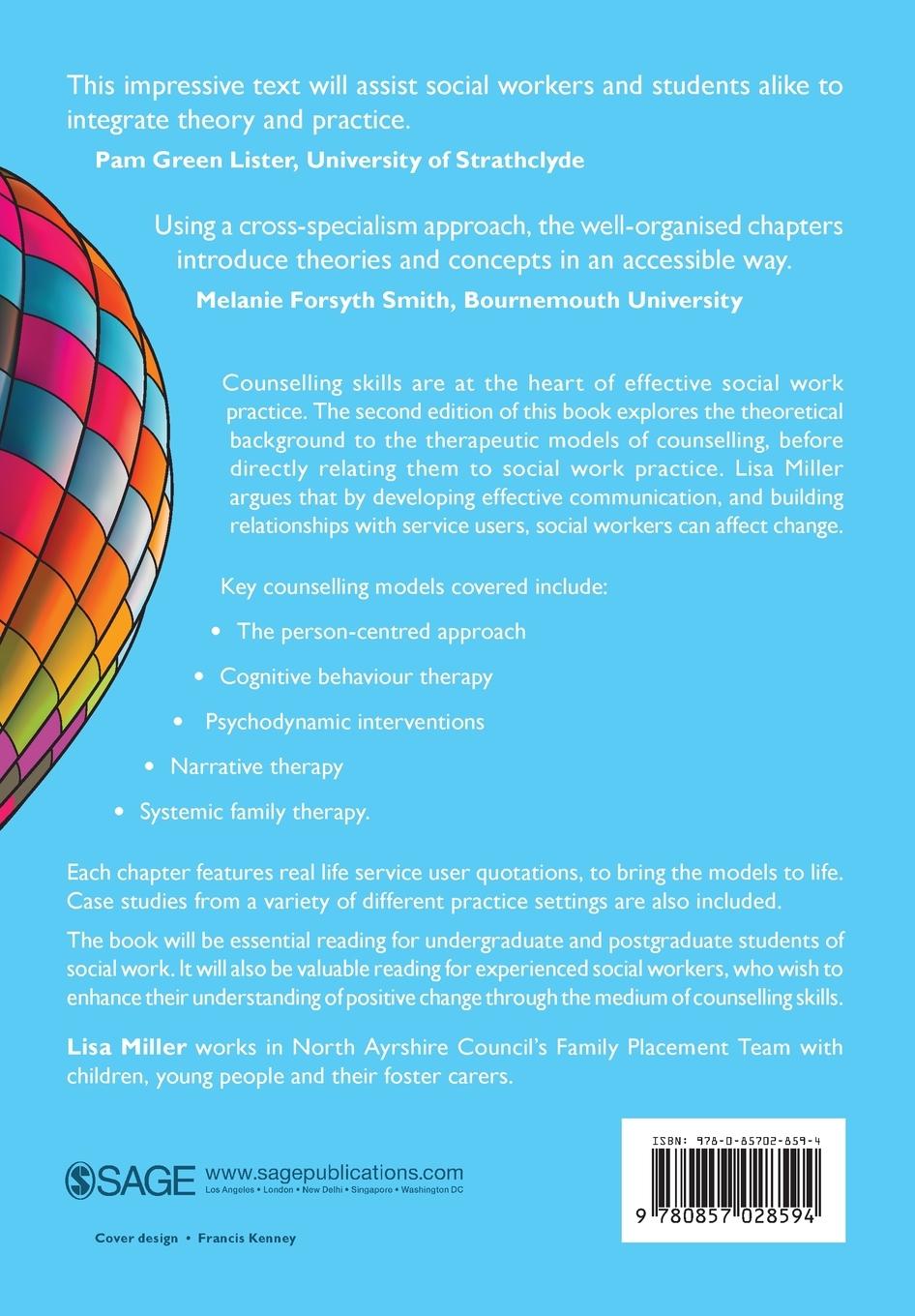 Rückseitencover Counselling Skills for Social Work