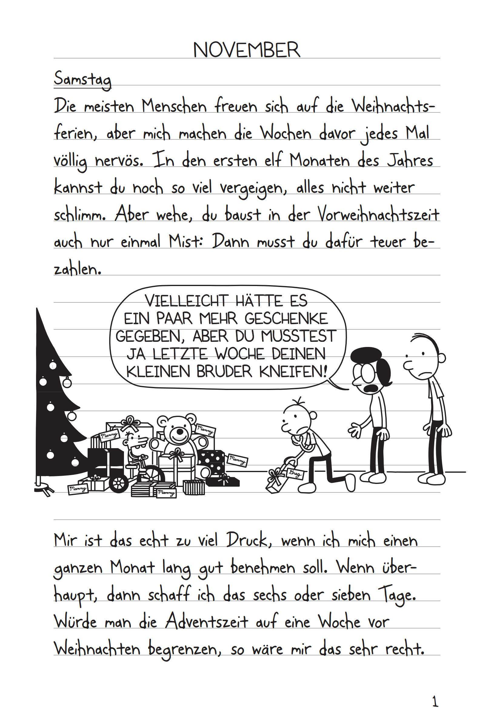 Beispielinhalt (Bild) Gregs Tagebuch 06. Keine Panik!