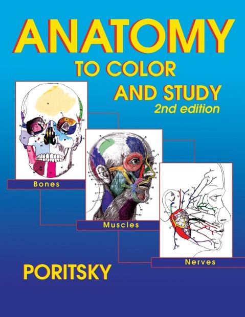 Vorderes Coverbild Anatomy to Color and Study 2nd Edition