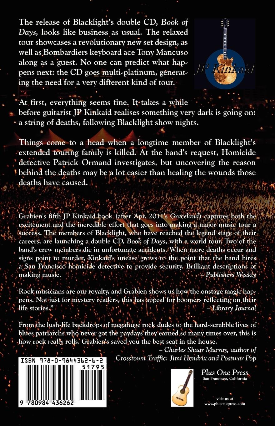 Rückseitencover Book of Days: Book #5 of the Jp Kinkaid Chronicles