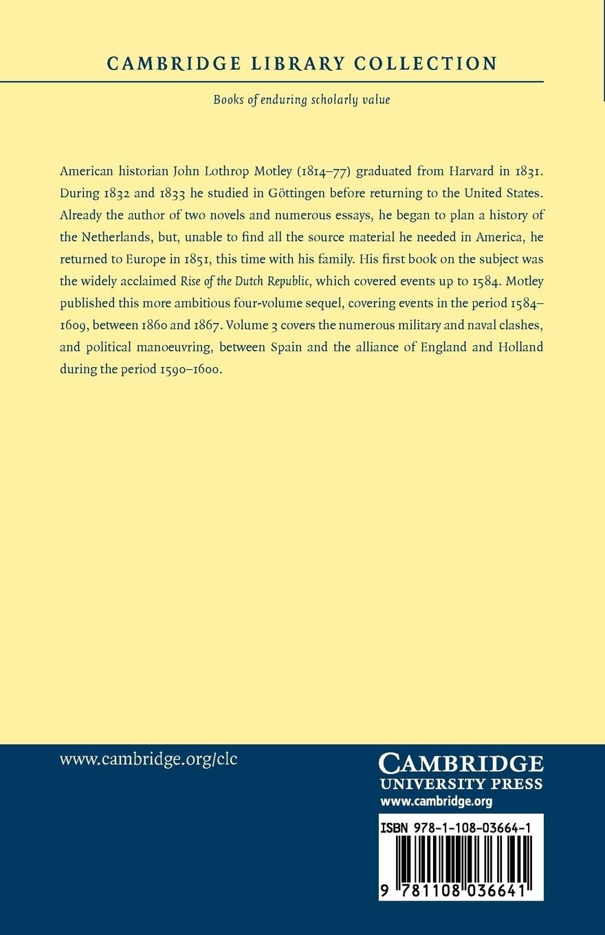 Rückseitencover History of the United Netherlands - Volume 3