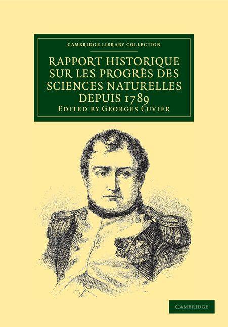 Vorderes Coverbild Rapport Historique Sur Les Progr S Des Sciences Naturelles Depuis 1789, Et Sur Leur Tat Actuel
