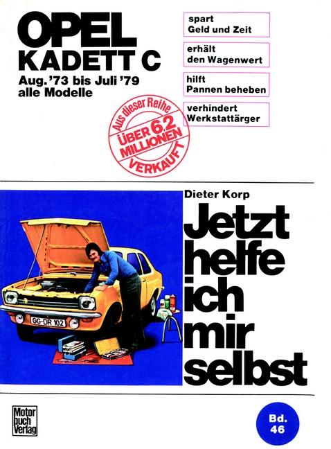Vorderes Coverbild Opel Kadett C (mit Typ GT/E 73-79)