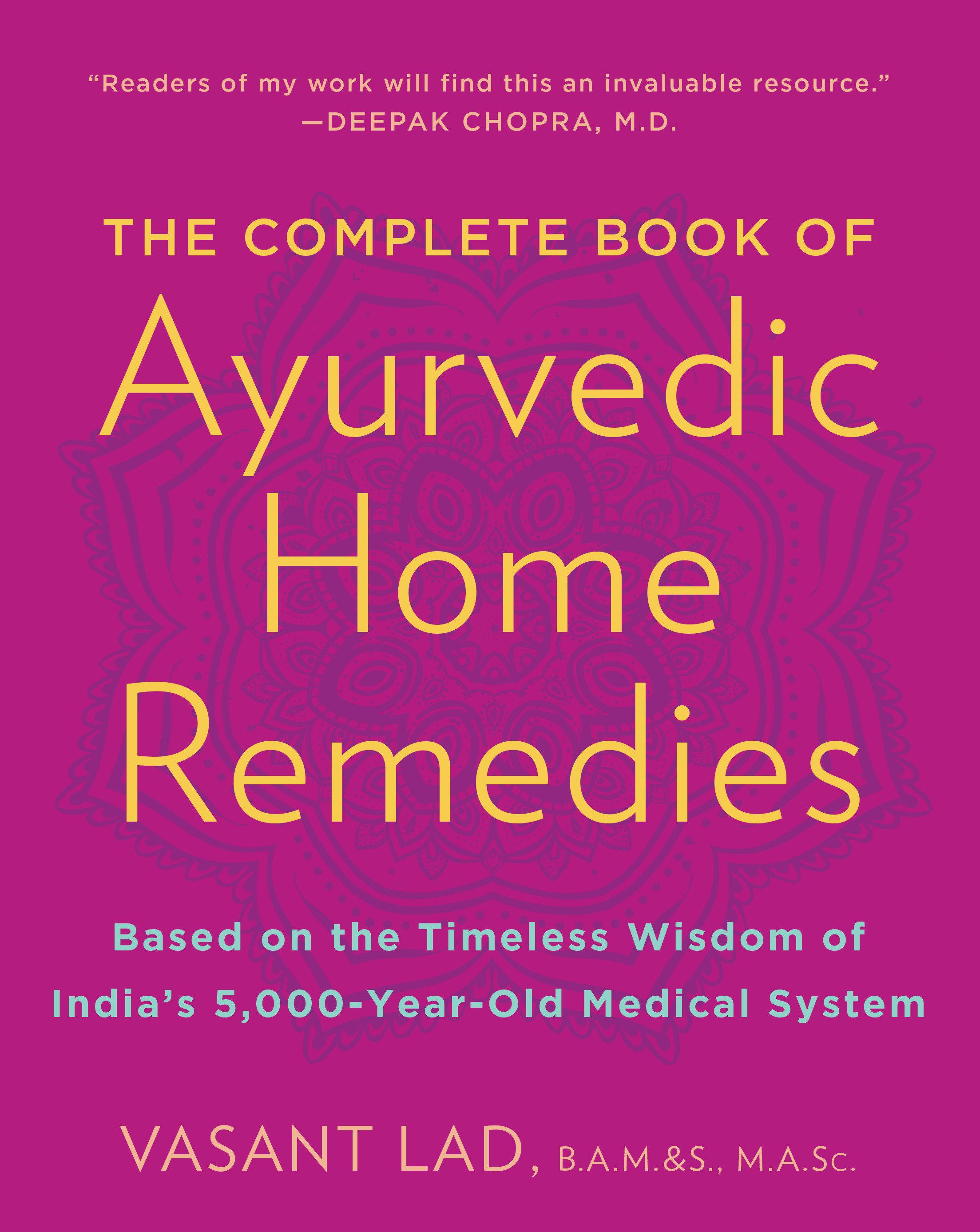 Vorderes Coverbild The Complete Book of Ayurvedic Home Remedies