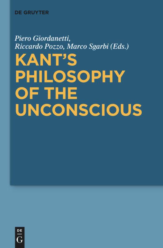 Vorderes Coverbild Kant's Philosophy of the Unconscious