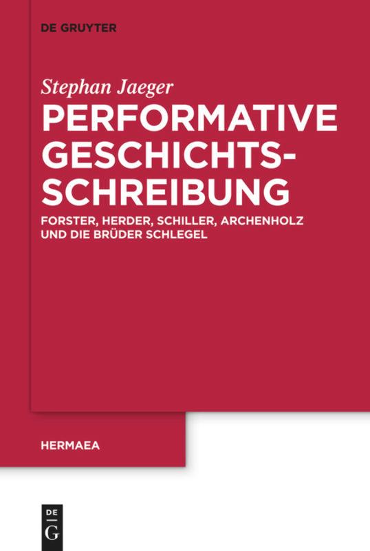 Vorderes Coverbild Performative Geschichtsschreibung