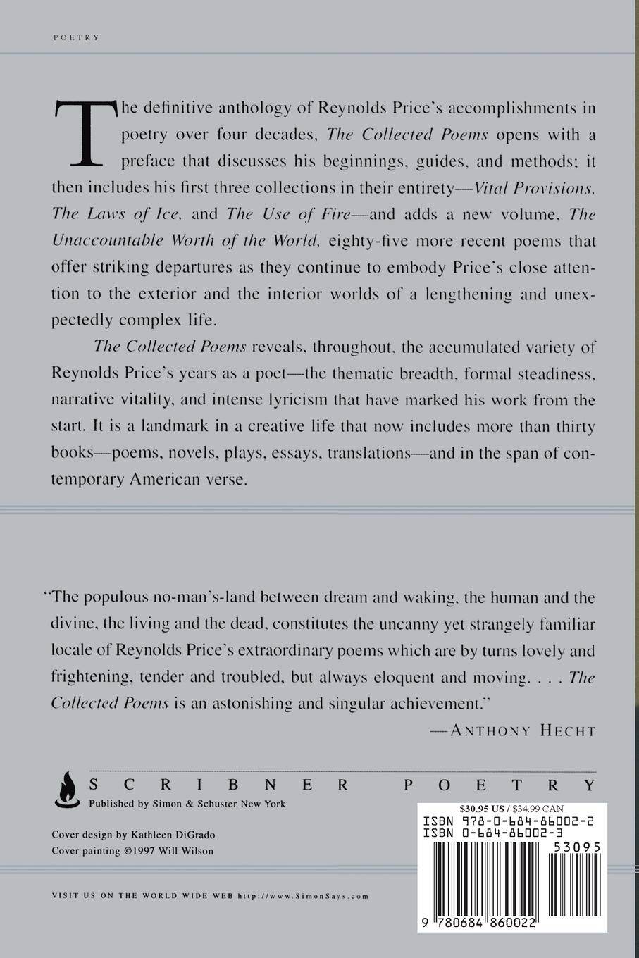 Rückseitencover The Collected Poems