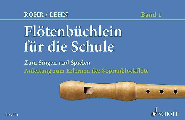 Vorderes Coverbild Flötenbüchlein für die Schule