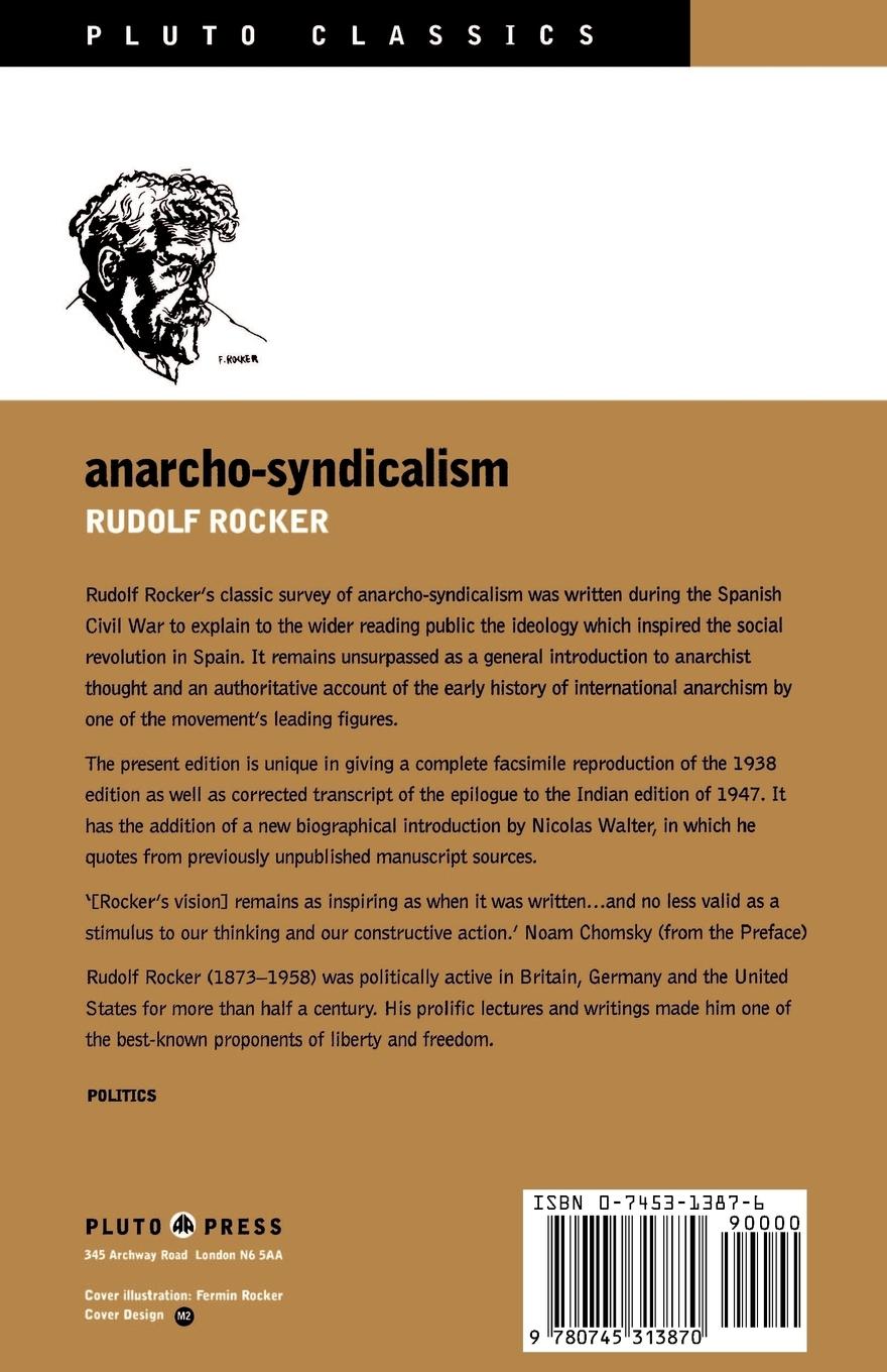 Rückseitencover Anarcho-Syndicalism