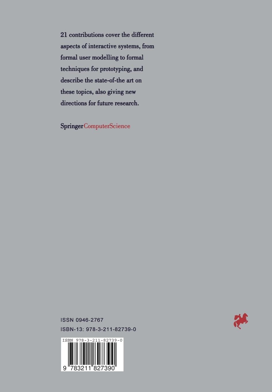 Rückseitencover Design, Specification and Verification of Interactive Systems '95