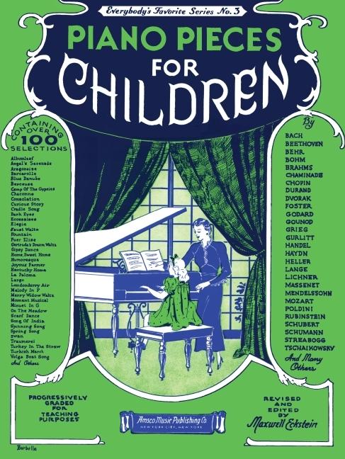 Vorderes Coverbild Piano Pieces For Children (EFS 3)
